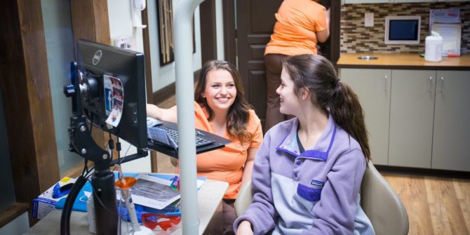 Fergus Orthodontics Jonesboro Arkansas Teams Candids 43 670x335 - We Love Doing Braces in Jonesboro
