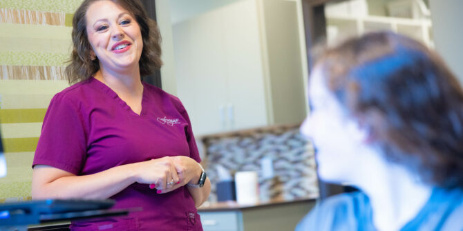 Staff Candids Fergus Orthodontics Jonesboro AR 2023 253 670x335 - Meet Your Orthodontic Team