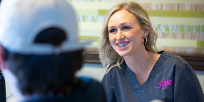 Staff Candids Fergus Orthodontics Jonesboro AR 2023 40 670x335 - We Love Doing Braces in Jonesboro