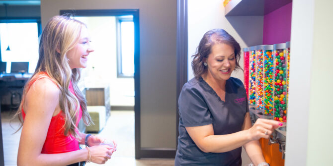 Staff Candids Fergus Orthodontics Jonesboro AR 2023 97 670x335 - We Love Doing Braces in Jonesboro